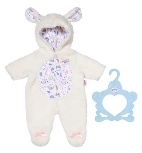 BABY born Anzug im Schäfchenlook mit Kapuze und Schäfchen-Ohren, Strampler für 43 cm Puppen, 838853 Zapf Creation BABY born Anzug im Schäfchenlook mit Kapuze und Schäfchen-Ohren, Strampler für 43 cm Puppen, 838853 Zapf Creation von BABY Born