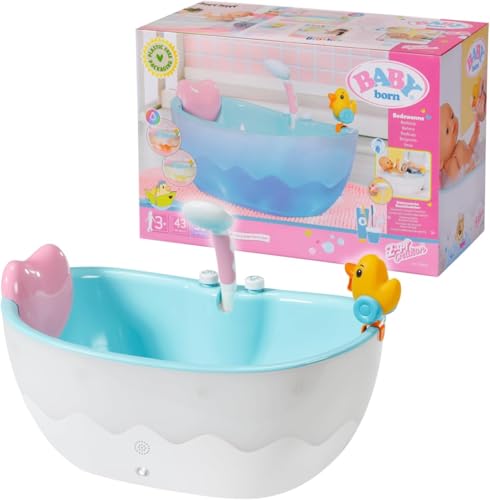 BABY born Badewanne für Puppen mit Farbwechsel, Dusch-und Soundfunktion, funktioniert auch mit echtem Wasser, 832691, Zapf Creation BABY born Badewanne für Puppen mit Farbwechsel, Dusch-und Soundfunktion, funktioniert auch mit echtem Wasser, 832691, Zapf Creation von BABY Born