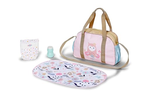 BABY born Wickeltasche, Puppenwickeltasche mit Blumen inkl. Wickelunterlage, Windel und Puderdose BABY born Wickeltasche, Puppenwickeltasche mit Blumen inkl. Wickelunterlage, Windel und Puderdose von BABY Born