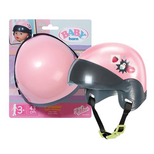BABY born E-Scooter Helm - Puppenhelm für 43cm Puppen - Hochwertiges Puppenzubehör - Geeignet für Kinder ab 3 Jahren BABY born E-Scooter Helm - Puppenhelm für 43cm Puppen - Hochwertiges Puppenzubehör - Geeignet für Kinder ab 3 Jahren von BABY Born