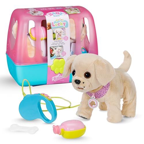 BABY born Mein Hund Lucky mit 5 verschiedenen Funktionen, für Kinder ab 3 Jahren, funktioniert mit Batterien, 835869 Zapf Creation, Rosa BABY born Mein Hund Lucky mit 5 verschiedenen Funktionen, für Kinder ab 3 Jahren, funktioniert mit Batterien, 835869 Zapf Creation, Rosa von BABY Born