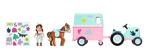 BABY born Minis Pferdeanhänger-Spielset mit Minis-Puppe Lara, Traktor, Anhänger und Pferdchen, 906279 Zapf Creation BABY born Minis Pferdeanhänger-Spielset mit Minis-Puppe Lara, Traktor, Anhänger und Pferdchen, 906279 Zapf Creation von BABY Born