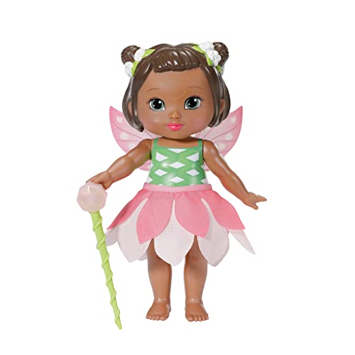 BABY born Storybook Fairy Peach 18 cm, Feen-Puppe mit flatternden Flügeln, Farbwechsel Tattoo, Feenlicht, Zauberstab, Kulisse und Bilderbuch, 833773 Zapf Creation BABY born Storybook Fairy Peach 18 cm, Feen-Puppe mit flatternden Flügeln, Farbwechsel Tattoo, Feenlicht, Zauberstab, Kulisse und Bilderbuch, 833773 Zapf Creation von BABY Born