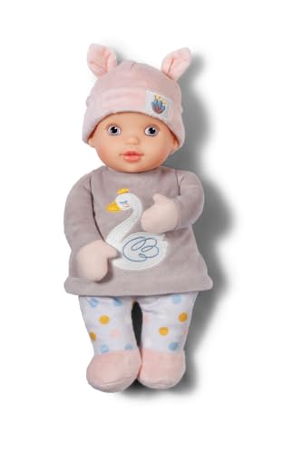 BABY born for Babies Sweetie Mauve, weiche 30 cm Puppe mit grauem Stoffkörper und integrierter Rassel, 838723 Zapf Creation BABY born for Babies Sweetie Mauve, weiche 30 cm Puppe mit grauem Stoffkörper und integrierter Rassel, 838723 Zapf Creation von BABY Born
