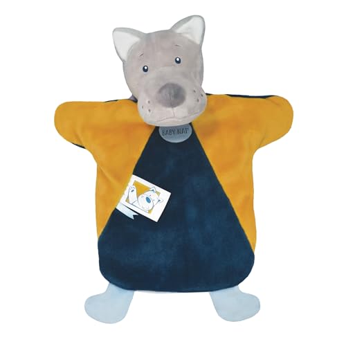 BABY NAT'/D&C BN0748 Wolf Erwachen und Entdecken, Mehrfarbig von Baby Nat