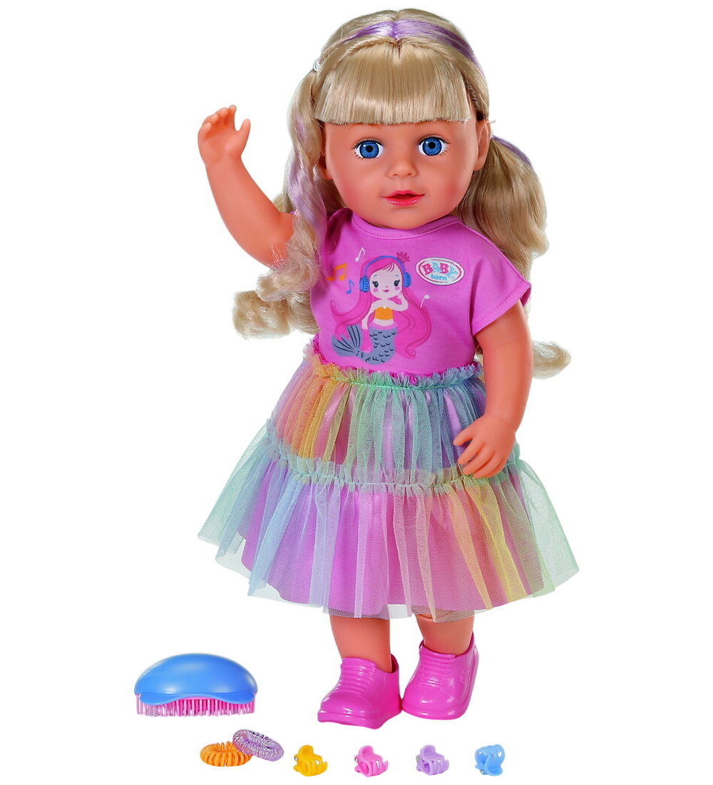 Baby Born Puppe m. Zubehör - Carla - 43 cm - BABY born - One Size - Puppen Baby Born Puppe m. Zubehör - Carla - 43 cm - BABY born - One Size - Puppen von BABY born