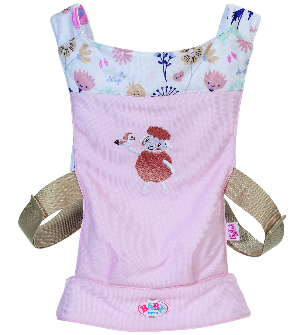 Baby Born Puppenzubehör - Puppentrage m. Blumen - BABY born - One Size - Puppenzubehör Baby Born Puppenzubehör - Puppentrage m. Blumen - BABY born - One Size - Puppenzubehör von BABY born