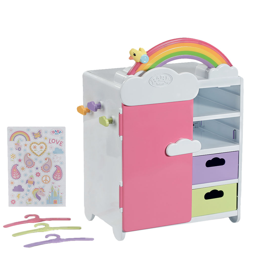 Baby Born Puppenzubehör - Regenbogengarderobe - BABY born - One Size - Puppenzubehör Baby Born Puppenzubehör - Regenbogengarderobe - BABY born - One Size - Puppenzubehör von BABY born