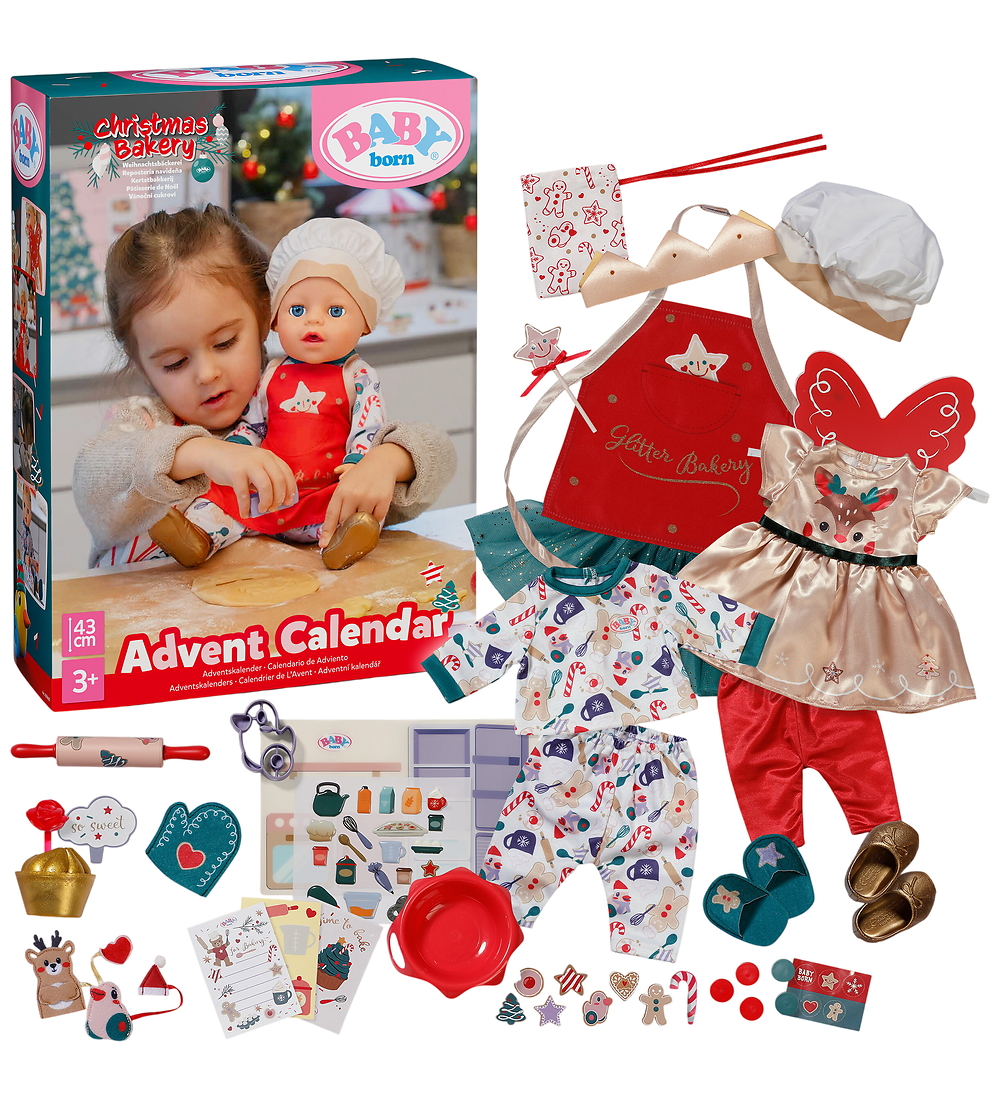 Baby Born Weihnachtskrüge - Weihnachtsbäckerei - BABY born - One Size - Kalender Baby Born Weihnachtskrüge - Weihnachtsbäckerei - BABY born - One Size - Kalender von BABY born