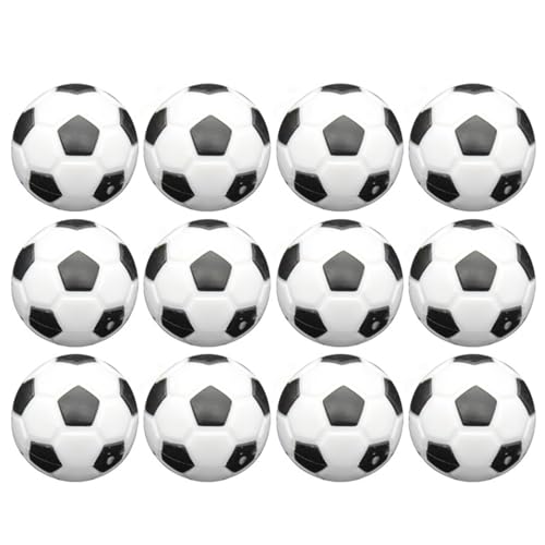 BABYVIVA 12 Stück Tischfußball Tischfußball Ersatzball Offizieller Tischspielball Tischfußball Ballzubehör von BABYVIVA