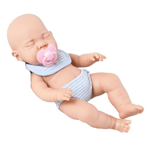 BABYVIVA 12in Baby Dolls Reborns Doll Nurturing Doll Realistic Handmade Full Body Silicone Reborns Popular Parenting Game Gift von BABYVIVA