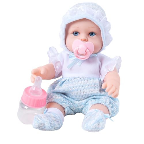 BABYVIVA 12in Baby Dolls Reborns Doll Nurturing Doll Realistic Handmade Full Body Silicone Reborns Popular Parenting Game Gift von BABYVIVA