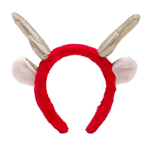 BABYVIVA Haarband mit Drachenhorn, für chinesische Neujahrsfeiern, leuchtende Farben, elastisch und langlebig, geeignet für Erwachsene und Kinder von BABYVIVA