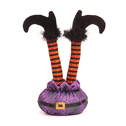 BABYVIVA Halloween Dekorative Elfenbeine Zum Sammeln Für Puppen Schreibtischregal Niedliche Figur Statisch Gefüllt Für Puppen Fenster Display Party von BABYVIVA