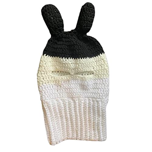 BABYVIVA Halloween-Sturmhaube, Strickmütze, bunt, Party, Urlaub, Winter, warme Mütze, Vollkopf-Motiv für Teenager von BABYVIVA