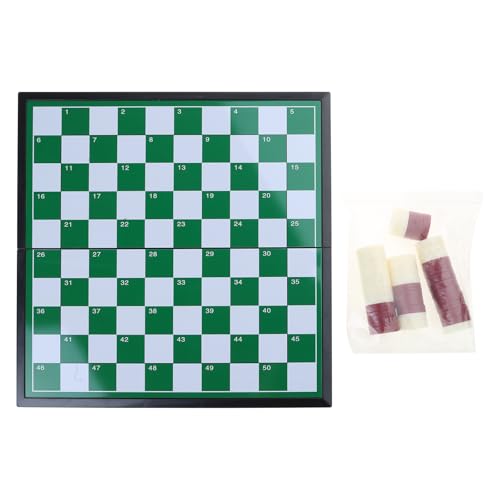 BABYVIVA Magnetische Reise Checkers Brettspiel Set Tragbare Falten Schachbrett Pädagogisches Spielzeug Für Familie Brettspiel von BABYVIVA