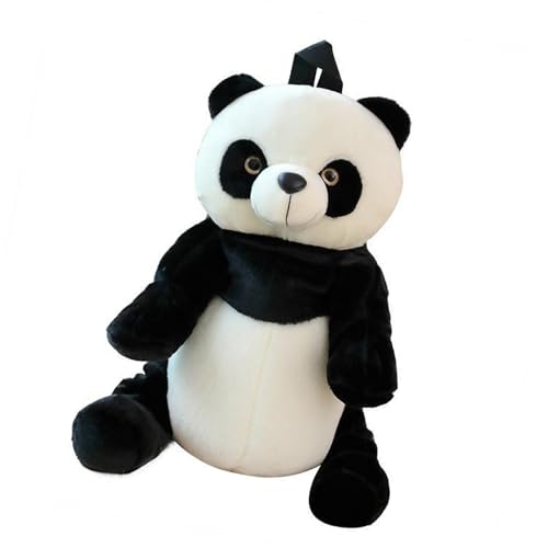 BABYVIVA Modische Weiche Panda Plüsch Rucksäcke Stilvolles Schlafzimmer Und Wohnzimmer Dekoratives Modisches Tragbares Accessoire Für Kinder von BABYVIVA