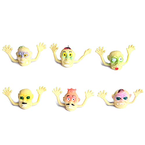 BABYVIVA Totenkopf Fingerpuppen Für Kinder Zum Spielen In Der Nacht 6 Stück Lieblings Kinder Schönes Geschenk Für Kinder von BABYVIVA