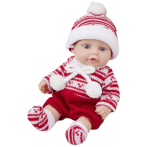 BABYVIVA Tröstendes Weihnachts Beißspielzeug Beruhigendes Weihnachts Babyspielzeug Weiche Gummi Babyfigur Dekoration Für Kleinkinder von BABYVIVA