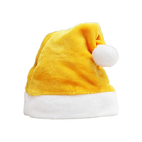 BABYVIVA Weihnachtsmütze Aus Samt Unisex Bequem Kreativ Mehrfarbig Weihnachtsmütze Für Erwachsene Und Kinder Für Die Weihnachtsfeier von BABYVIVA