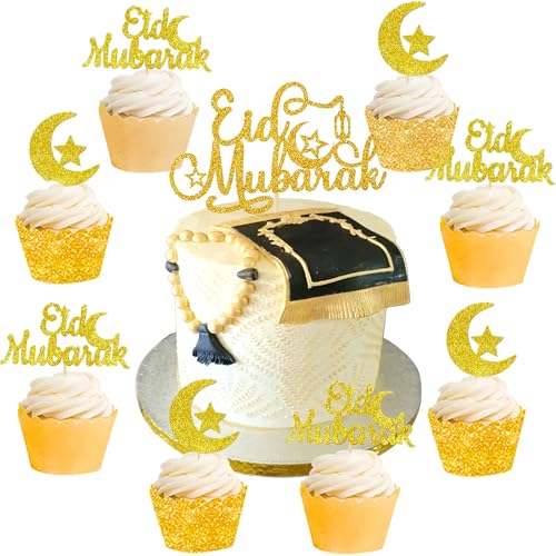 Eid Dekorationen Eid Dekorationen für Zuhause Ramadan Dekorationen Ramadan Dekorationen für Zuhause Umrah Mubarak Cake Topper Umrah Mubarak Dekorationen von BACH AND BOOZY