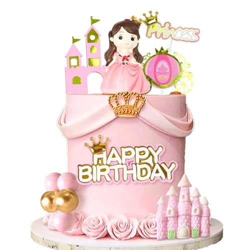Prinzessin Tortendeko Mädchen Kuchen Dekoration Prinzessinnen Tortendeko Baby Shower für Mädchen Dusche Kuchen Dekoration Geburtstag Party Dekorationen Prinzessin Tortendeko Mädchen Kuchen Dekoration Prinzessinnen Tortendeko Baby Shower für Mädchen Dusche Kuchen Dekoration Geburtstag Party Dekorationen von BACH AND BOOZY