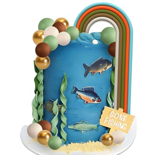 Grün Braune Regenbogenkugeln Torten Dekoration Grüner Regenbogen Kuchendekor Angeln Geburtstag Party Dekorationen Für Pensionierung Abschied Geburtstag Party Supplies Grün Braune Regenbogenkugeln Torten Dekoration Grüner Regenbogen Kuchendekor Angeln Geburtstag Party Dekorationen Für Pensionierung Abschied Geburtstag Party Supplies von BACH AND BOUJEE