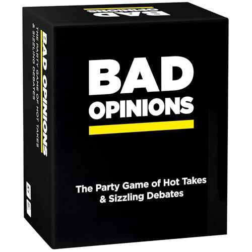 Bad Opinions - The Hilarious Adult Card Game of Hot Takes & Sizzling Debates - Perfect for Fun Parties and Board Games Night with Your Group von BAD OPINIONS