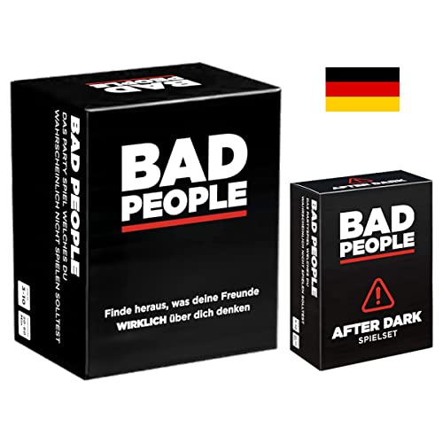 BAD PEOPLE Erwachsene Party Spiel Set mit After Dark-Erweiterung - Deutsche Ausgabe BAD PEOPLE Erwachsene Party Spiel Set mit After Dark-Erweiterung - Deutsche Ausgabe von BAD PEOPLE