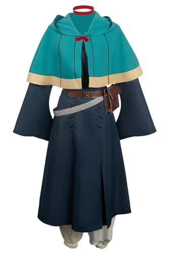 BAEHEU Delicious in Dungeon Kostüm Marcille Donato Cosplay Kostüm Womens Outfits Anime Cosplay Halloween Karneval Anzug XXL von BAEHEU