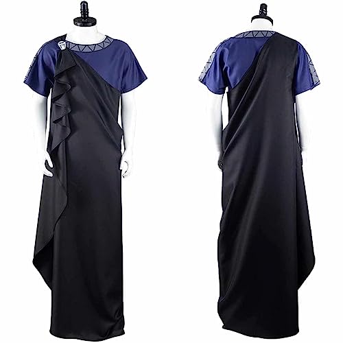 BAEHEU Hercules Cosplay Hades Kostüm Griechische Gott Hades Robe Hercules Fancy Dress Kostüm für Herren Halloween Karneval Anzug Outfits-M von BAEHEU