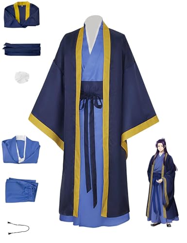 BAEHEU Jinshi Cosplay Kostüm Hanfu Anime The Apothecary Diaries Kostüm Herren Frauen Outfits Halloween Karneval Anzug von BAEHEU