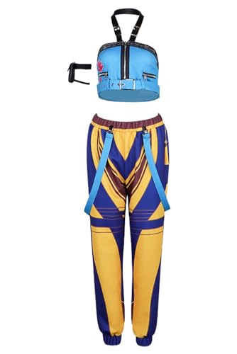 BAEHEU Kpop Hunter Zoey Kostüm Cosplay Costume HUNTR/X Rapper Outfits Jacke Halloween Karneval XXL BAEHEU Kpop Hunter Zoey Kostüm Cosplay Costume HUNTR/X Rapper Outfits Jacke Halloween Karneval XXL von BAEHEU