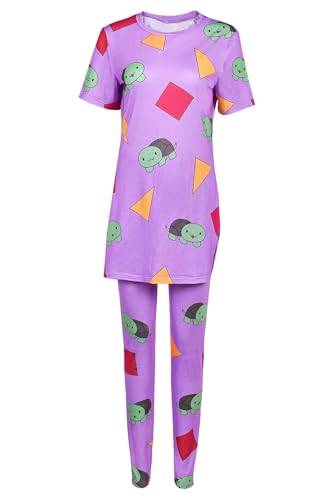 BAEHEU Pop Hunter Cosplay Kostüm Mra Zoy Costume Schlafanzug Pyjama HUNTR/X Outfits Halloween Karneval Zoy M BAEHEU Pop Hunter Cosplay Kostüm Mra Zoy Costume Schlafanzug Pyjama HUNTR/X Outfits Halloween Karneval Zoy M von BAEHEU
