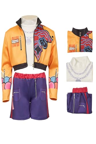 BAEHEU Cosplay Pop Hunter Kostüm Zoy Mra HUNTR/X Merch Costume Anime Cosplay Outfits Halloween Karneval 130 BAEHEU Cosplay Pop Hunter Kostüm Zoy Mra HUNTR/X Merch Costume Anime Cosplay Outfits Halloween Karneval 130 von BAEHEU