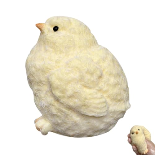 BAFRA Squishy-Huhn, handgemachtes Taba-Squishy-Huhn, Hühner-Squishy, ​​ultraweiches Squishy-Zappelspielzeug aus Silikon for Stressabbau, sensorisches Zappelspielzeug for Erwachsene(1pcs) von BAFRA