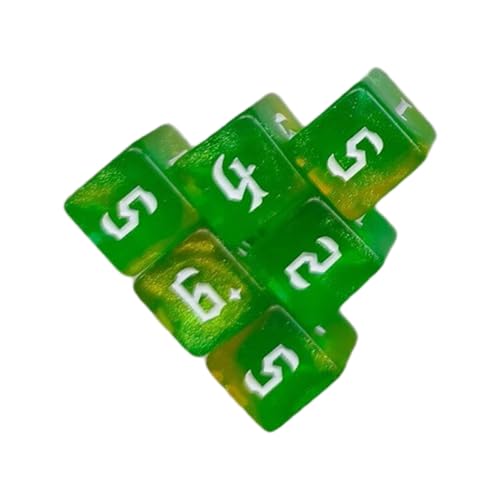 16mm Sechs Seiten Dices Acryl Spiel Dices Klassenzimmer Farbenfrohe Unterricht Dices Bildungszählspielzeug Mathematik Lernwerkzeug von BAHJKASD