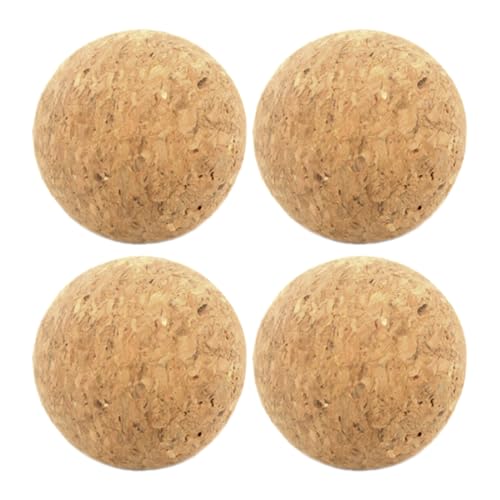 BAHJKASD 4Pcs Kork Für Tisch Fußball Tischfußball Ersatz Kork Tischfußball Set Holz Kork 36mm Tischfußball Tischfußball von BAHJKASD