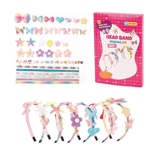 BAHJKASD Kinder Mädchen Prinzessin Stirnband Set Sicheres Kinder Stirnband Set Weihnachten Geburtstage von BAHJKASD