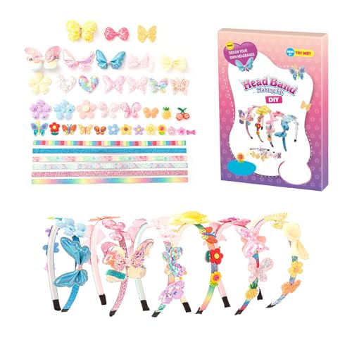 BAHJKASD Kinder Mädchen Prinzessin Stirnband Set Sicheres Kinder Stirnband Set Weihnachten Geburtstage von BAHJKASD