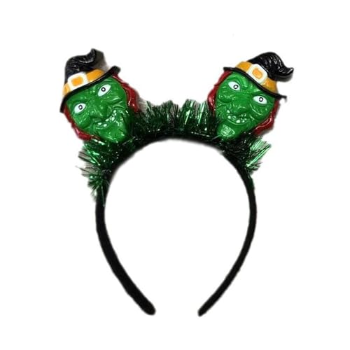 BAHJKASD Kopfschmuck Mit Verstellbarer Größe Halloween Themen Stirnband Festliches Haarband Party Zubehör Bequeme Haarreifen Verzierung von BAHJKASD