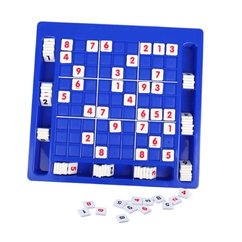 BAHJKASD Tragbares Sudoku Gitterspiel Sudoku Brettspiel Für Reisen Haltbarkeit ABS Für Outdoor Aktivitäten Geistige Entspannung von BAHJKASD