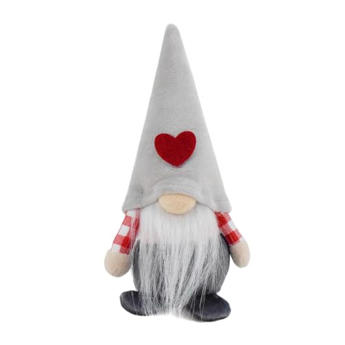 BAHJKASD Valentinstag Gesichtsloses Spielzeugdekoration Symbolisiert Rätsel Und Liebe Zu Paaren Geschenk Home Dekoration Plushie Ornament von BAHJKASD