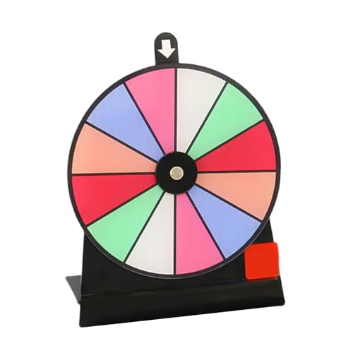 BAHJKASD Vermögen Party Turn Plate Tabletop Preis Plattentable Roulette Wheel Löschen Wiederverwendbares Vermögen Rad Enduring von BAHJKASD