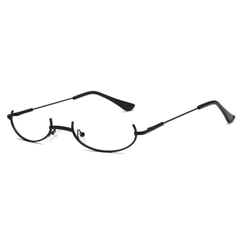 BAHJKASD Zweidimensionale Weltraumbrille, keine Linse, Subkulturen, Halbrahmen, Anime-Cosplay-Requisiten, lustiger Brillenrahmen von BAHJKASD