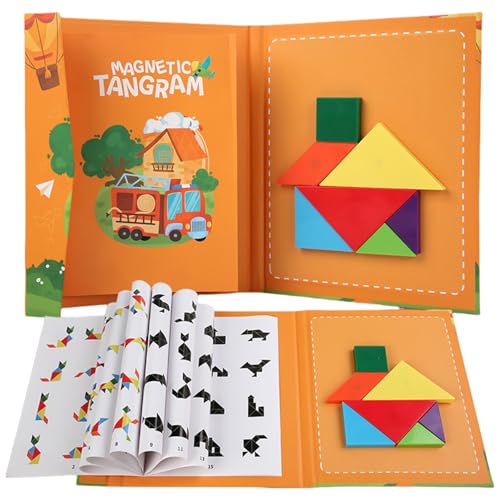 BAHJKASD Geometrisches Puzzle Spielzeug Puzzle Buch Bildung Spielzeug Form Paarung Puzzle Kindergarten Kinder Lernspielzeug von BAHJKASD