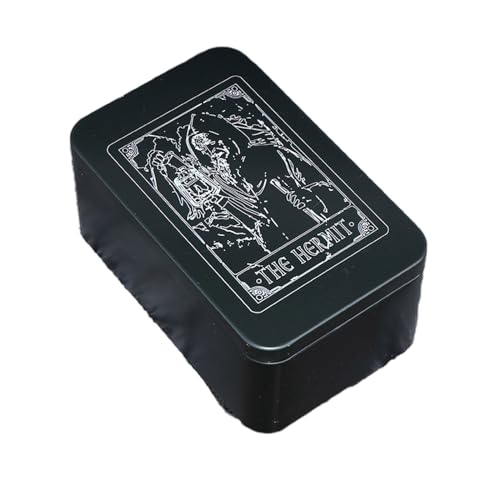 Spielkarten Box Trading Card Fall Tarots Lagerung Können Karte Organisatoren Karte Fall Leere Metall Lagerung Box Für Spiel Karten von BAHJKASD