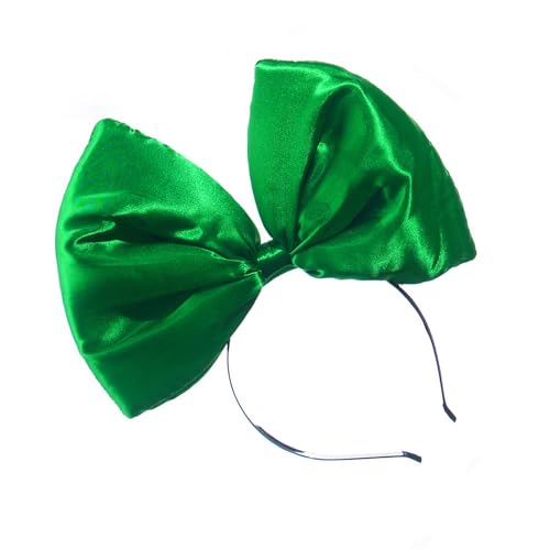 BAIRU Grünes Stirnband, Kopfbedeckung, Patrick's Day, Patrick Schleife, Kopfschmuck, Kobold, für Festival, Party, grünes Stirnband für Kinder von BAIRU