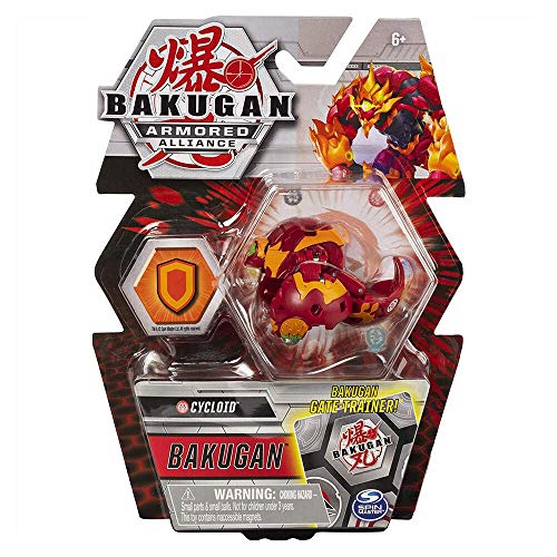 BAKUGAN Armored Alliance 1 Pack 2 Inch Figure Cycloid (Pyrus Faction) von BAKUGAN