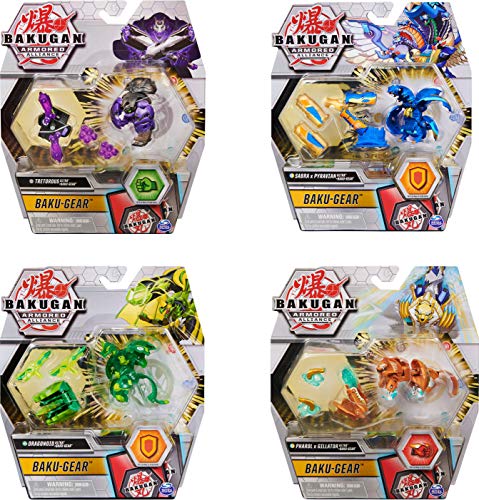 BAKUGAN Armored Alliance Ultra Ball mit Baku-Gear 1er Pack, unterschiedliche Varianten, Sortiert von BAKUGAN